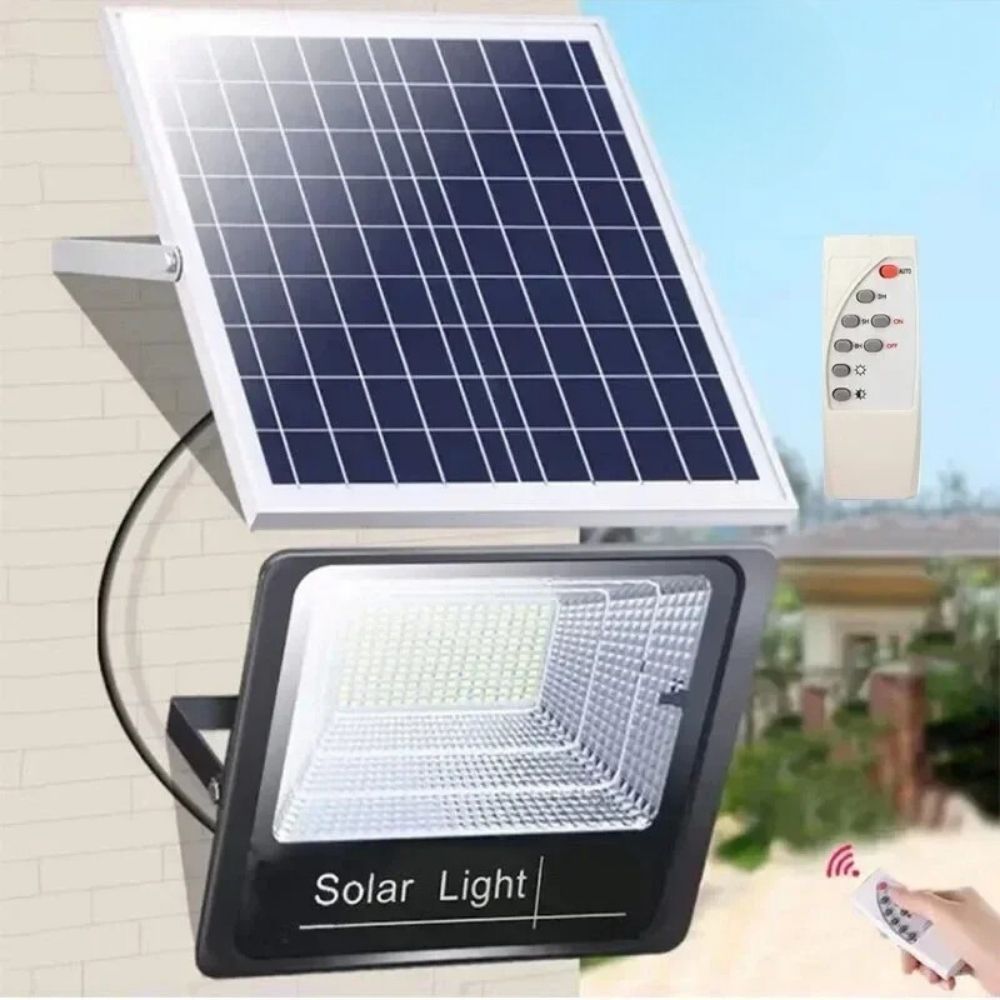 Refletor Solar com Sensor de Presença e Controle - Swanlight