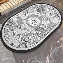 Tapete de Banheiro Retro - Swan Bathroom