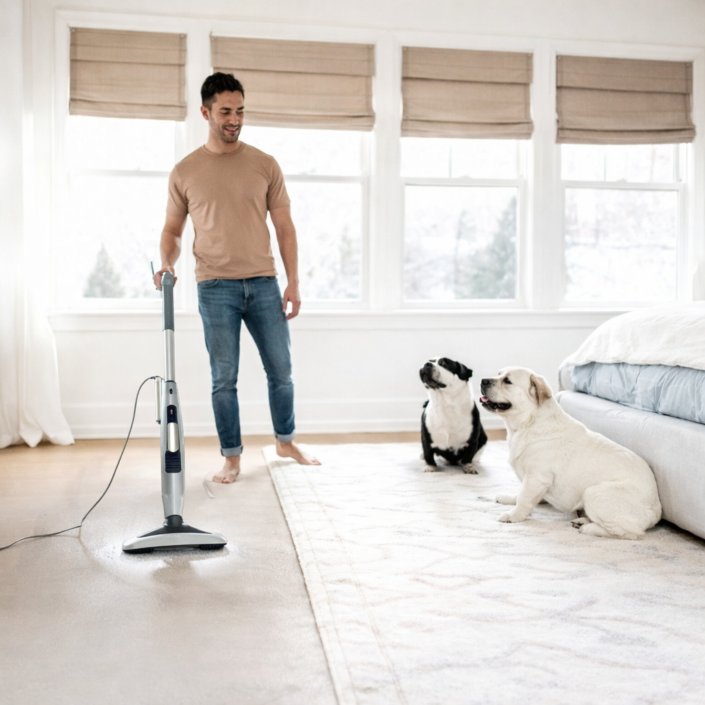 Mop Elétrico Sem Fio Multi Home – Limpeza Rápida, Prática e Sem Esforço