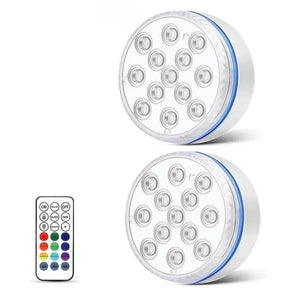 Luminária Led de Piscina RGB com Ventosas - Swanlight