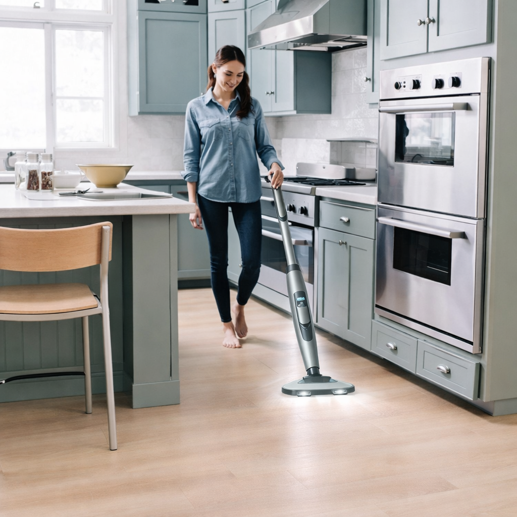 Mop Elétrico Sem Fio Multi Home – Limpeza Rápida, Prática e Sem Esforço