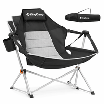 Cadeira de Balanço Portátil  Com Apoio Para os Pés–  Conforto Máximo em Qualquer Lugar - Suporta até 180kg + Bolsa Premium