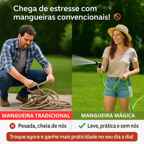 Mangueira Magica com Bico 7 em 1 - Magic Garden